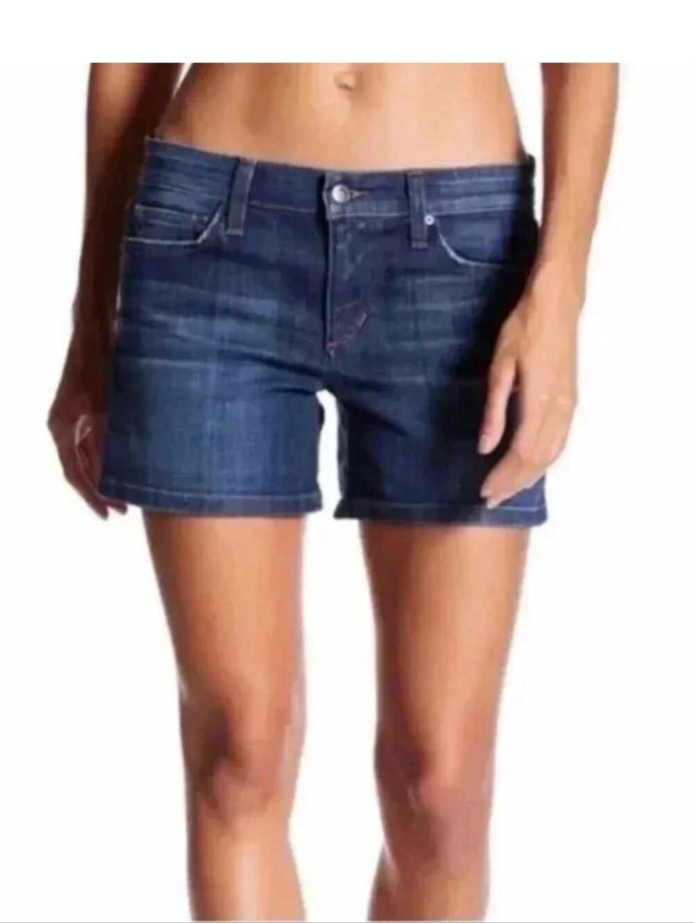 Joes Jeans Dark Wash Emmie Denim Shorts - Picture 1 of 6